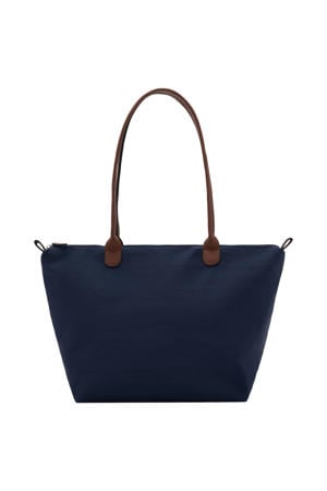 tas - donkerblauw/bruin