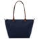 MANGO TEEN tas - donkerblauw/bruin