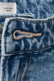 thumbnail: Mango regular fit denim short - middelblauw
