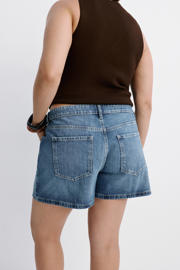 thumbnail: Mango regular fit denim short - middelblauw