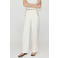 Mango denim wide leg broek - ecru