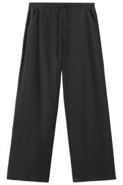 thumbnail: Mango wide leg broek - zwart