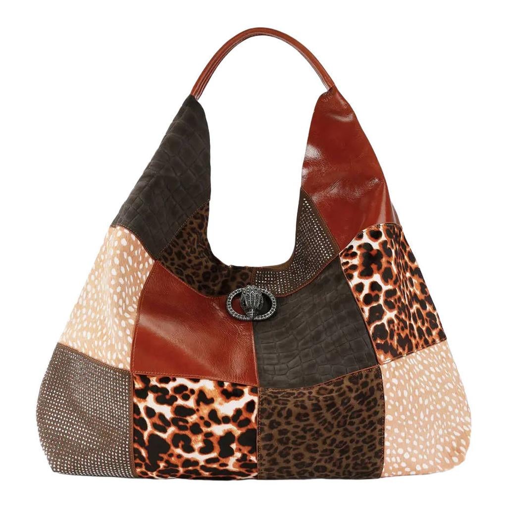 Kurt Geiger leren schoudertas Chelsea multi