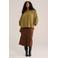 WE Fashion Curve blouse Plus Size - kaki