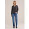 WE Fashion rechtvallende blouse - antraciet