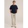 WE Fashion relaxed fit T-shirt - blauw