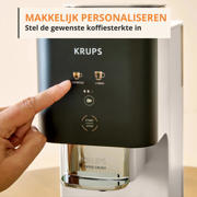 thumbnail: Krups  Coffee Crush SA4001 volautomatische espressomachine ivoor