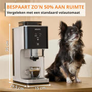 thumbnail: Krups  Coffee Crush SA4001 volautomatische espressomachine ivoor