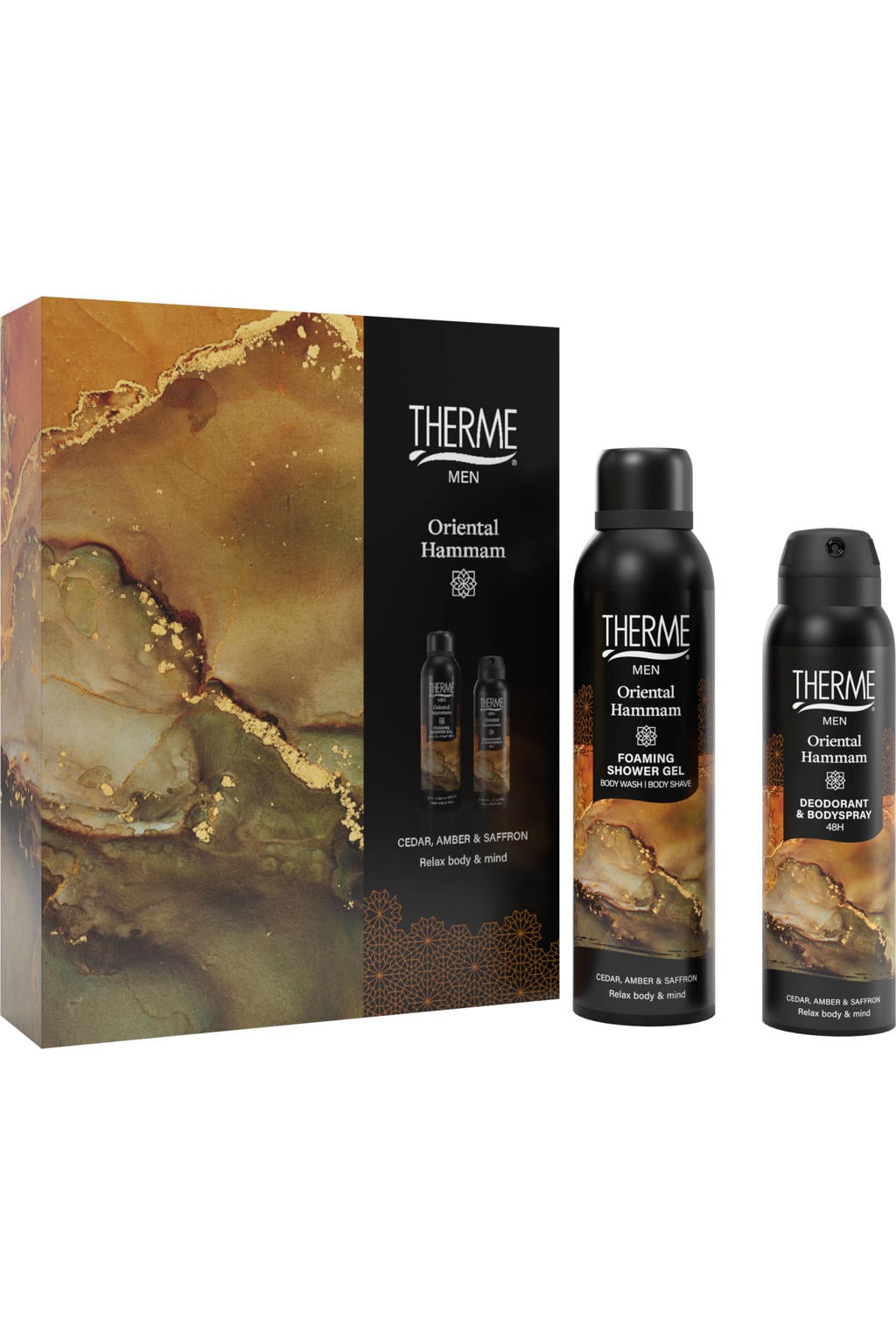 Therme Men Oriental Hammam geschenkset - 2 stuks