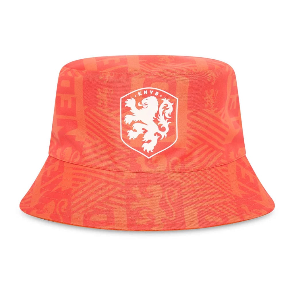 KNVB Nederlands Elftal Bucket Hat Reversible Oranje