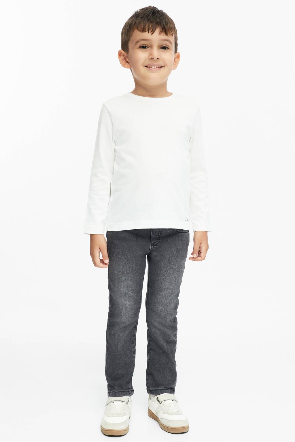 s.Oliver slim fit jeans - grijs