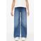 s.Oliver slim fit wide leg jeans - mediumblauw