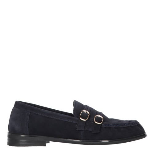 Tango Anica 3-e suède loafers donkerblauw