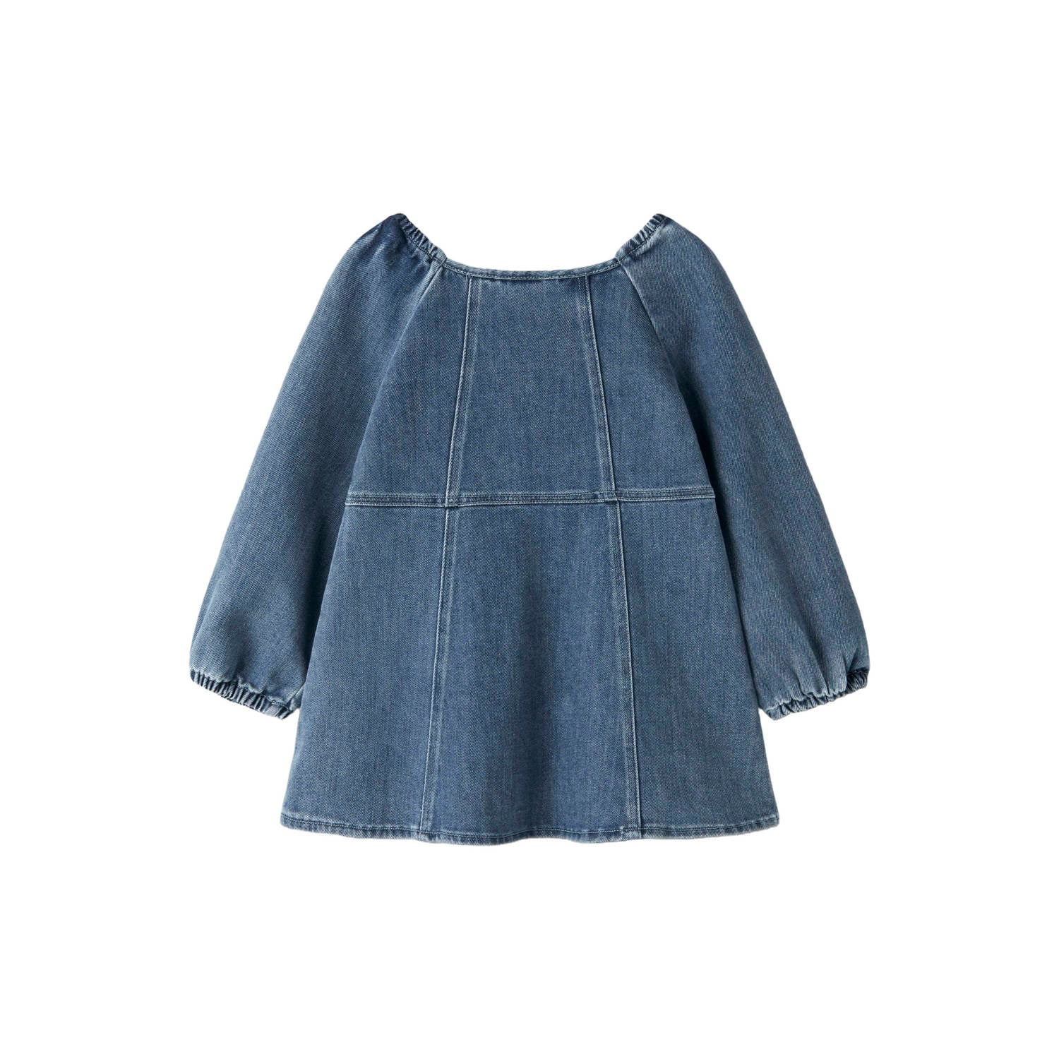 LIL' ATELIER MINI midi spijkerjurk donkerblauw