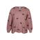 Zhenzi Plus Size gebreide trui met print - roze