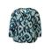 Zhenzi Plus Size blouse met print - petrol