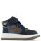 Shoesme leren sneakers - donkerblauw/groen