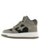 Shoesme suède sneakers - taupe/zwart