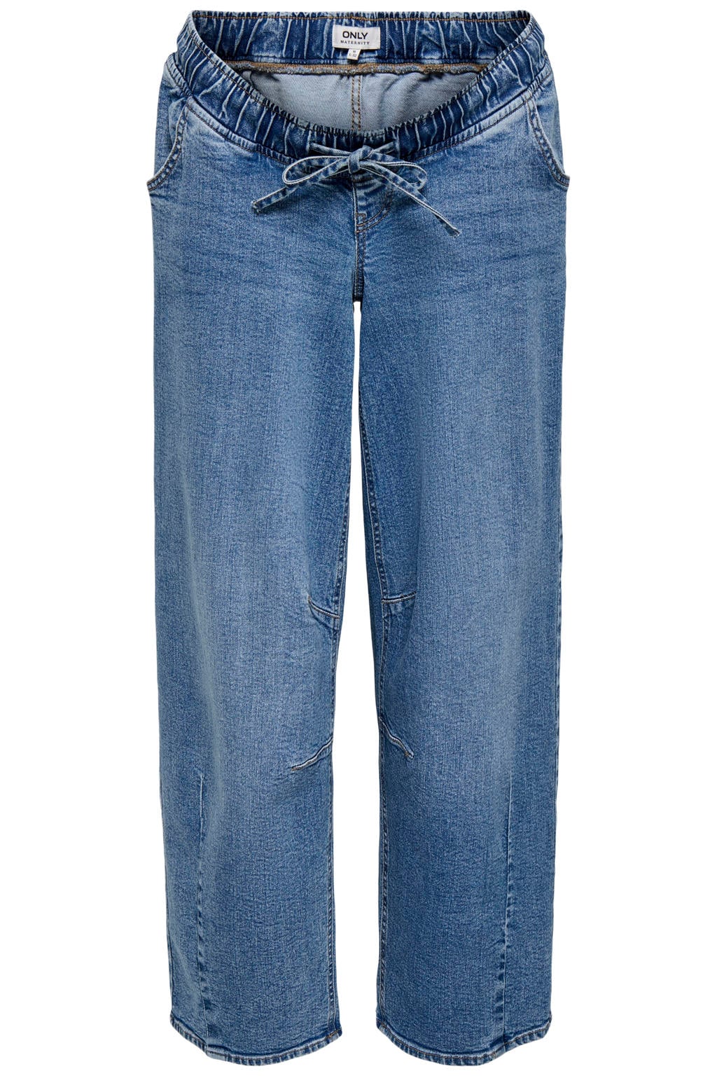 ONLY MATERNITY zwangerschaps low waist barrel jeans - mediumblauw