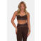 Fittastic Sportswear sport-bh light support zonder beugel - donkerbruin