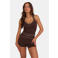 Fittastic Sportswear sporttop - donkerbruin