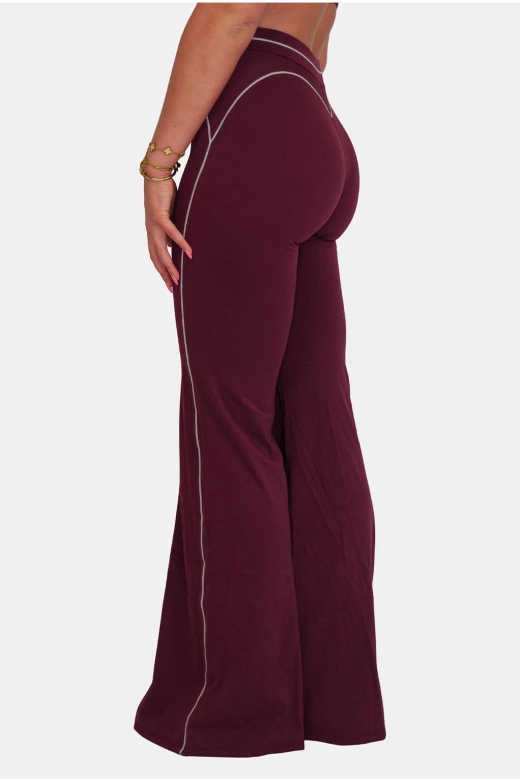 Fittastic Sportswear sportlegging - donkerrood