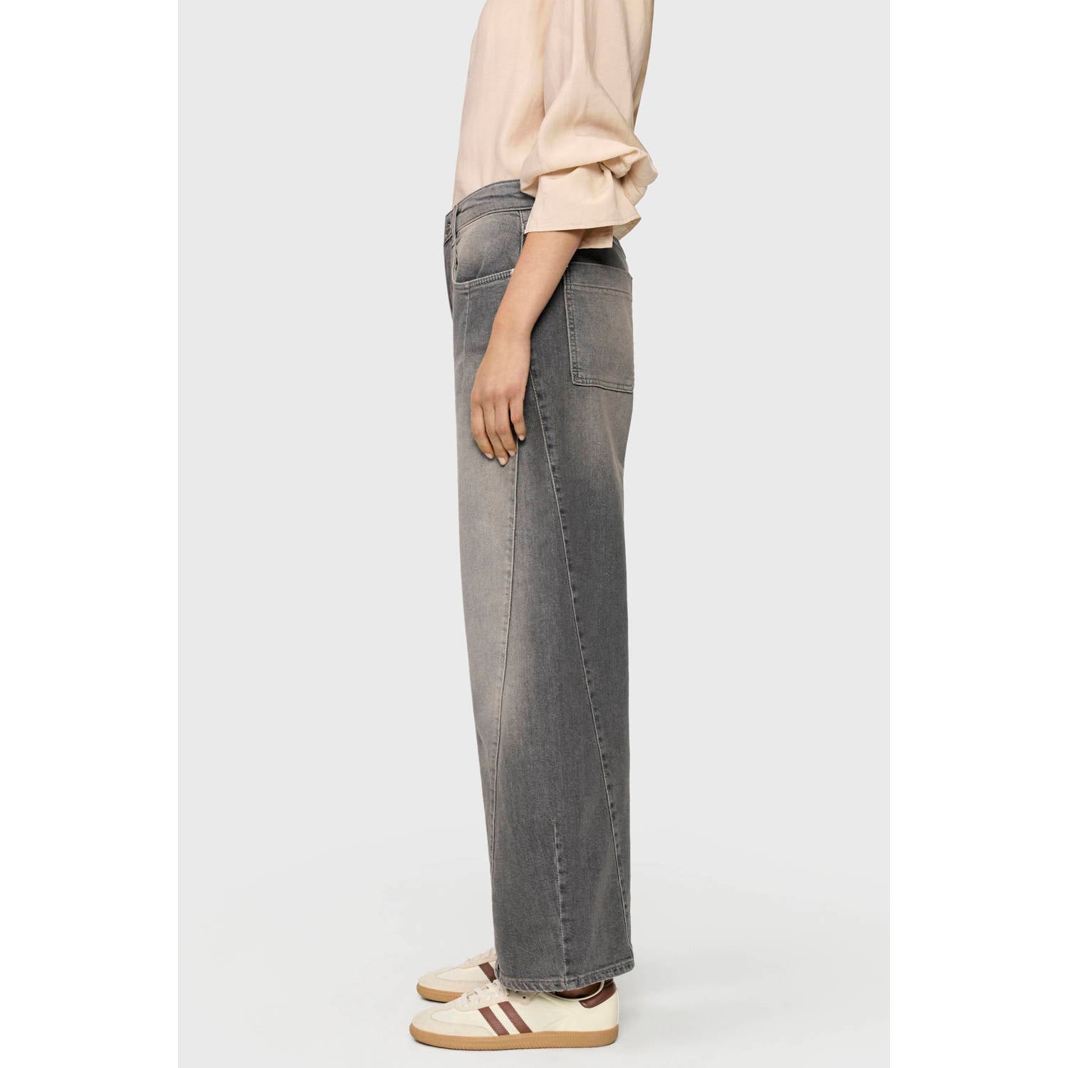 MAC COLORADO barrel jeans grey denim