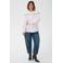 Kaffe Curve blouse Plus Size - wit