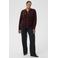 Kaffe Curve Plus Size gebreid vest met wol - donkerbruin