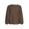 Kaffe Curve top Plus Size - bruin