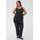 Kaffe Curve Plus Size top - zwart