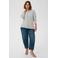 Kaffe Curve Plus Size gebreid vest met studs en wol - grijs