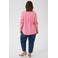 Kaffe Curve blouse Plus Size - roze