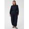 Kaffe Curve barrel jeans Plus Size - donkerblauw