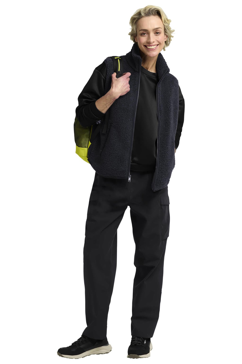 Jack Wolfskin teddy bodywarmer - donkerblauw