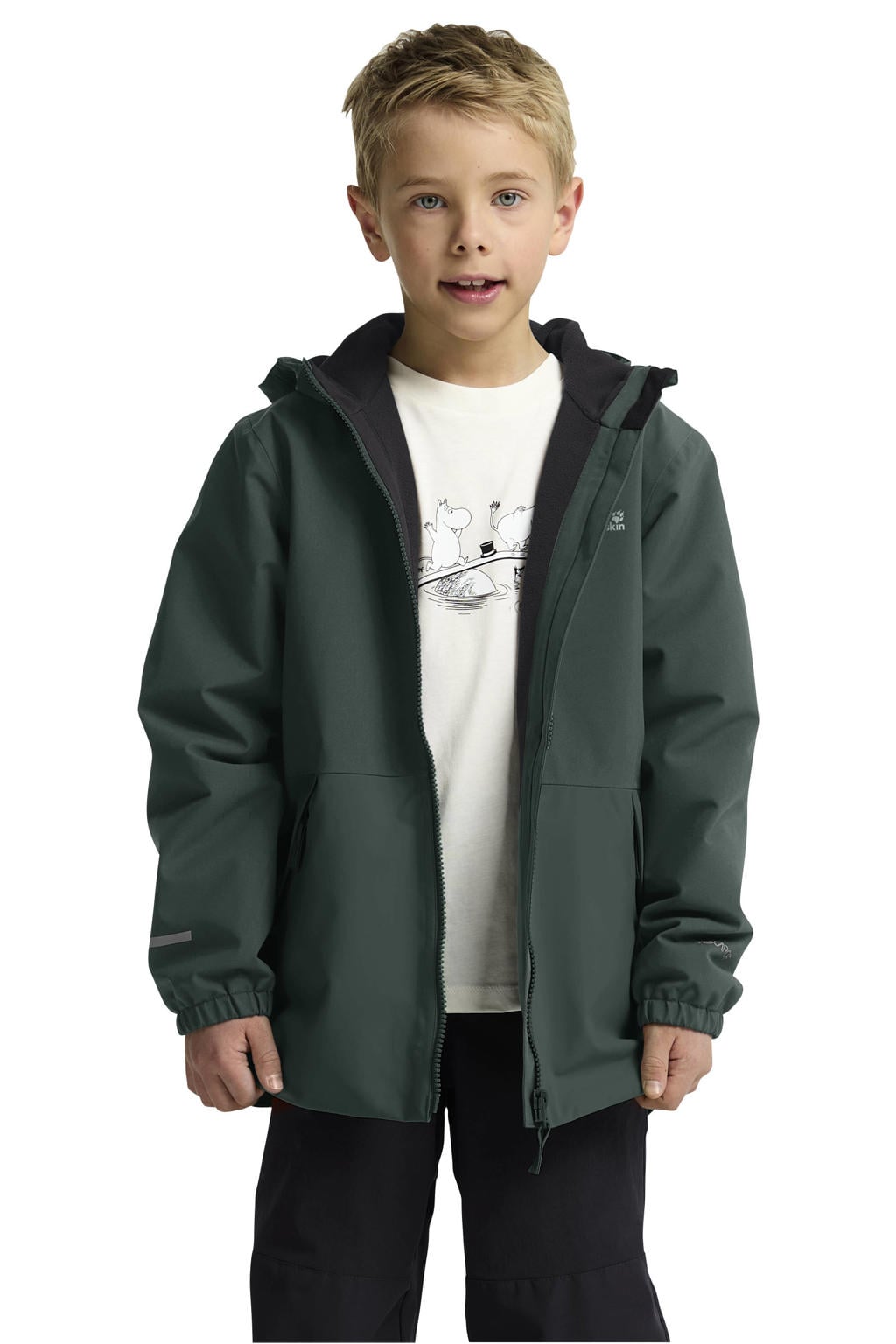 Jack Wolfskin winterjas - groen