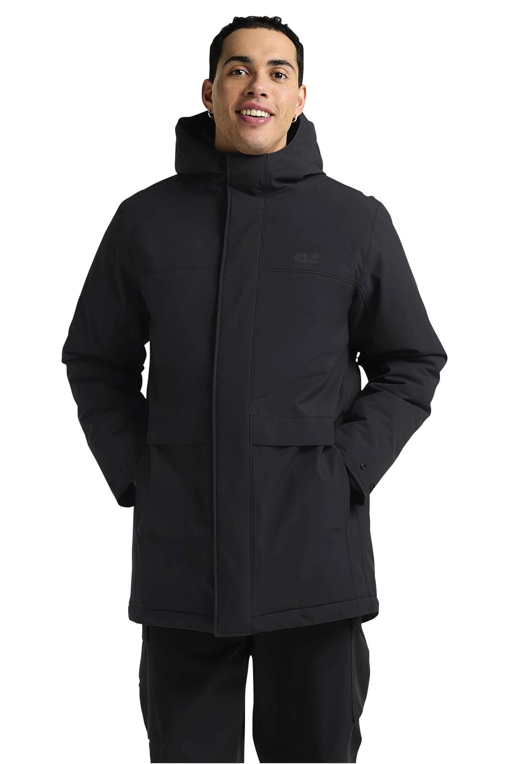 Jack Wolfskin outdoor jas - zwart