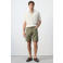 Mango Man slim fit short - beige/khaki