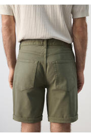 thumbnail: Mango Man slim fit short - beige/khaki