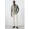 Mango Man linnen slim fit overhemd - middenbruin
