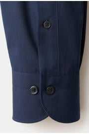 thumbnail: Mango Man slim fit overhemd - donkerblauw