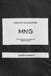 thumbnail: Mango Man slim fit colbert - zwart