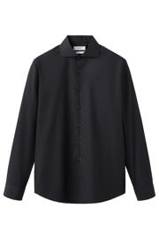 thumbnail: Mango Man slim fit overhemd - zwart