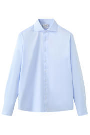 thumbnail: Mango Man slim fit zakelijk overhemd - lichtblauw