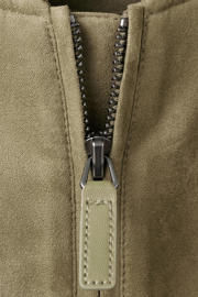 thumbnail: Mango Man imitatieleren jas - beige/kaki