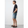 Mango Man slim fit denim short - blauw