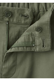 thumbnail: Mango Man slim fit chino short - middengroen