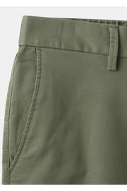 thumbnail: Mango Man slim fit chino short - middengroen