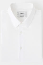 thumbnail: Mango Man super slim fit overhemd - wit