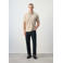 Mango Man regular fit piqué polo - middenbruin